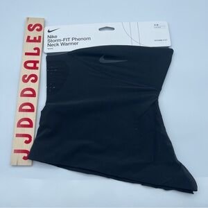Nike Storm-FIT Shield Phenom Running Neck Warmer Black S/M NWT $40